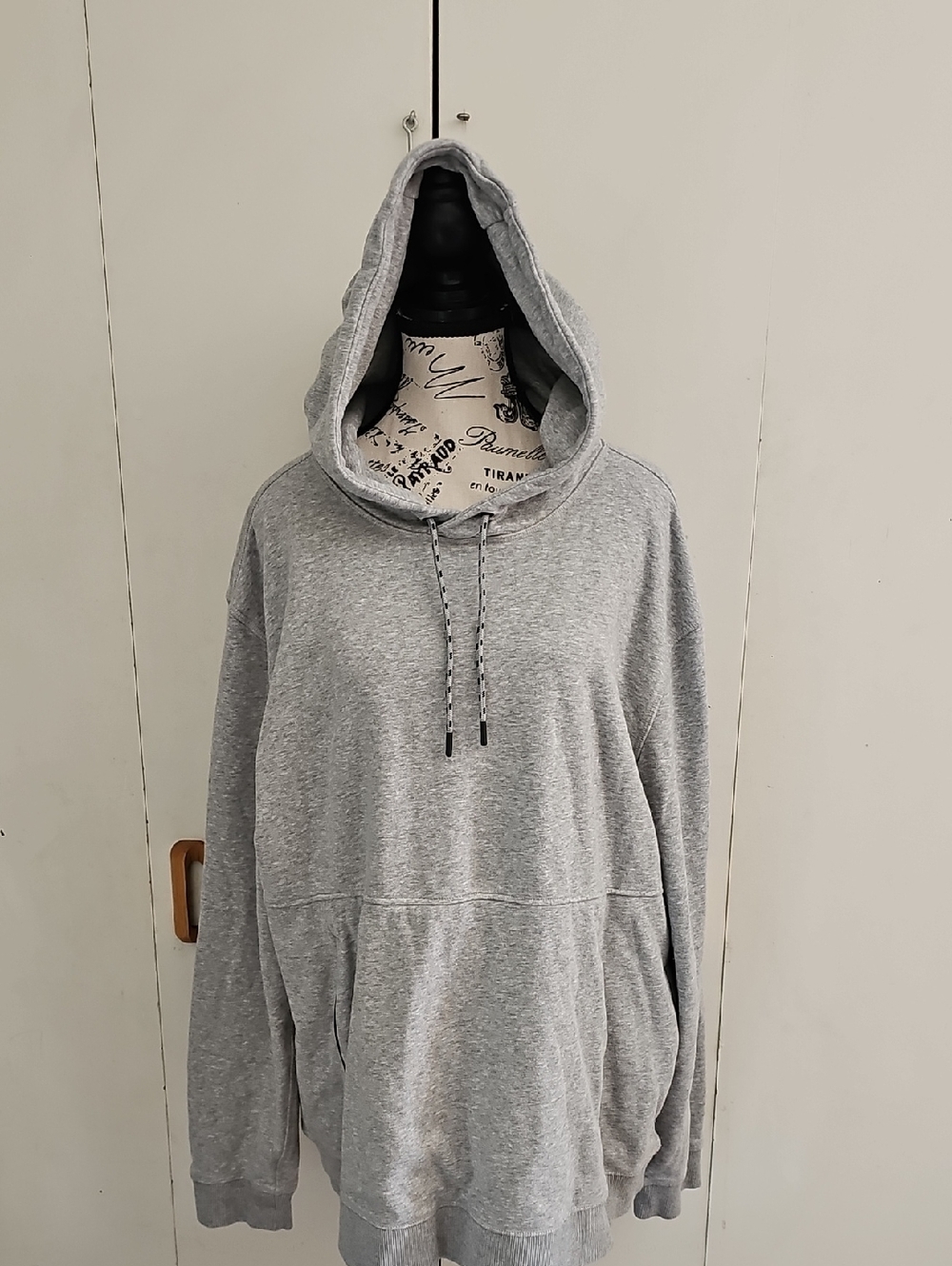 Matix Light Heather Gray Hoodie with Drawstring